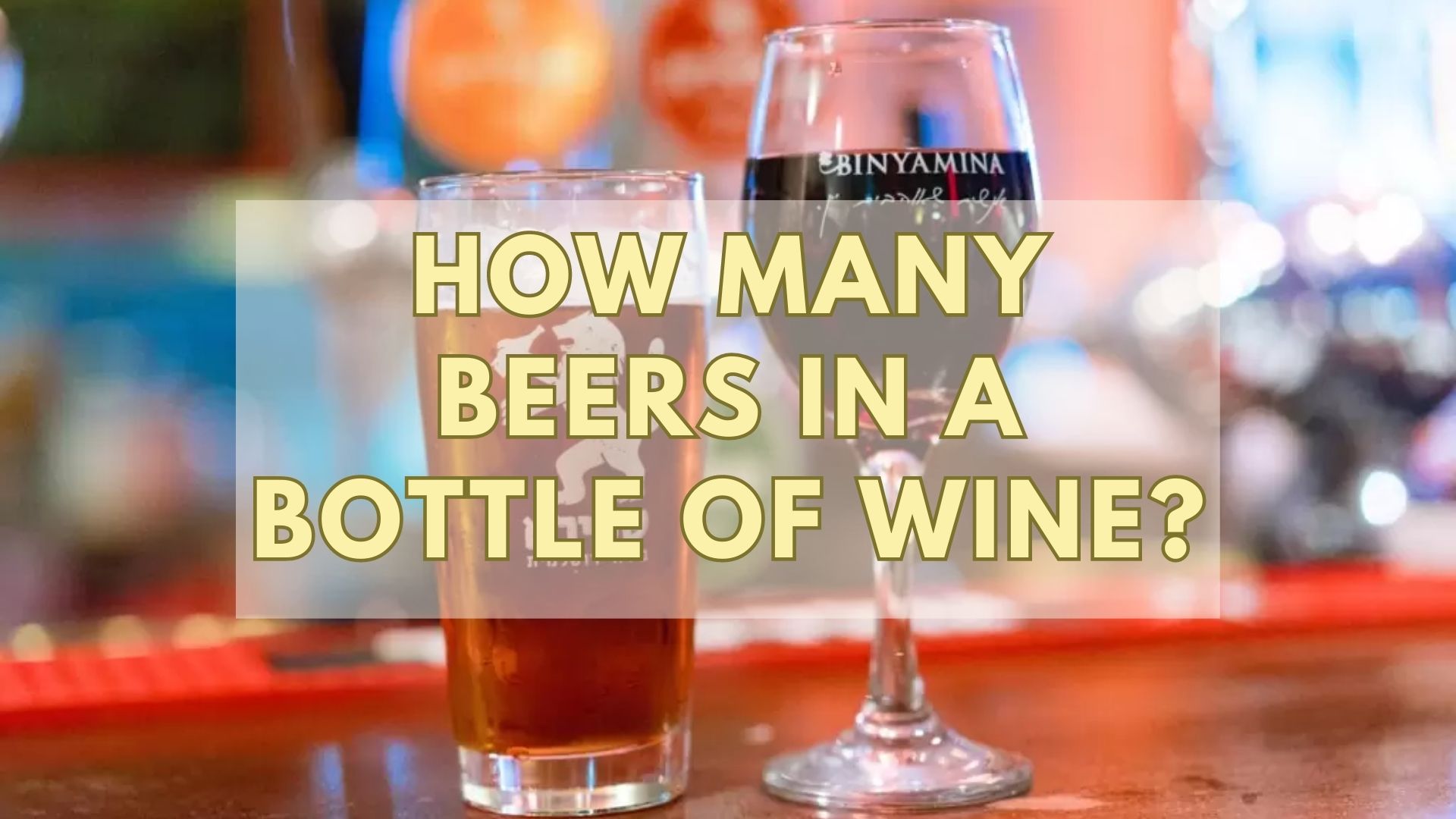 How Many Beers In A Bottle Of Wine