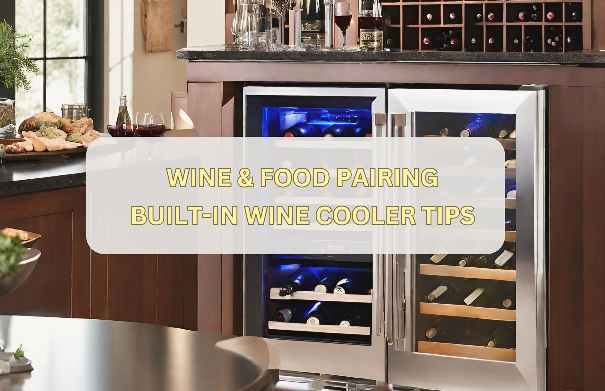 WINE & FOOD PAIRING: BUILT-IN WINE COOLER TIPS