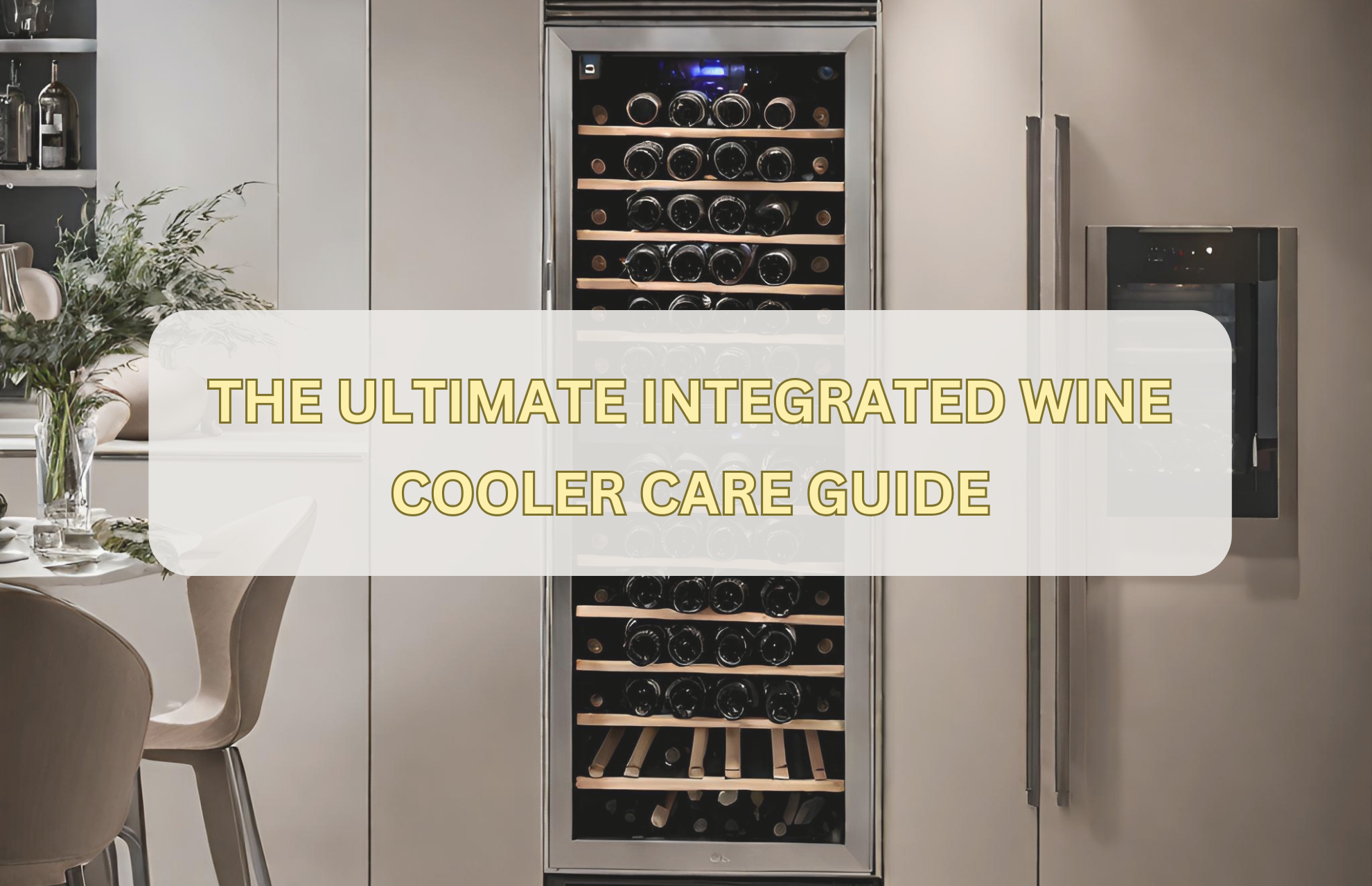 The Ultimate Integrated Wine Cooler Care Guide