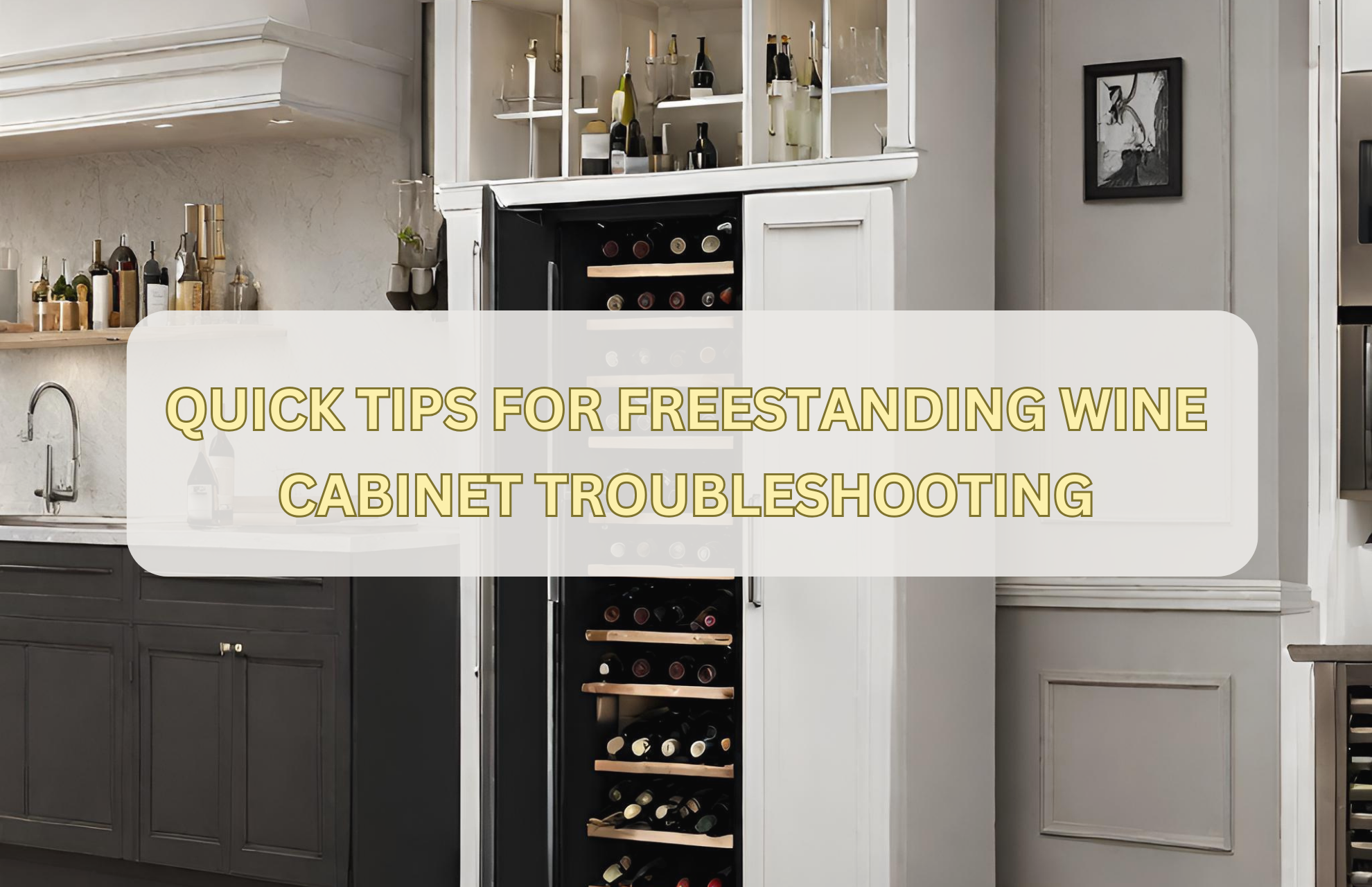 QUICK TIPS FOR FREESTANDING WINE CABINET TROUBLESHOOTING