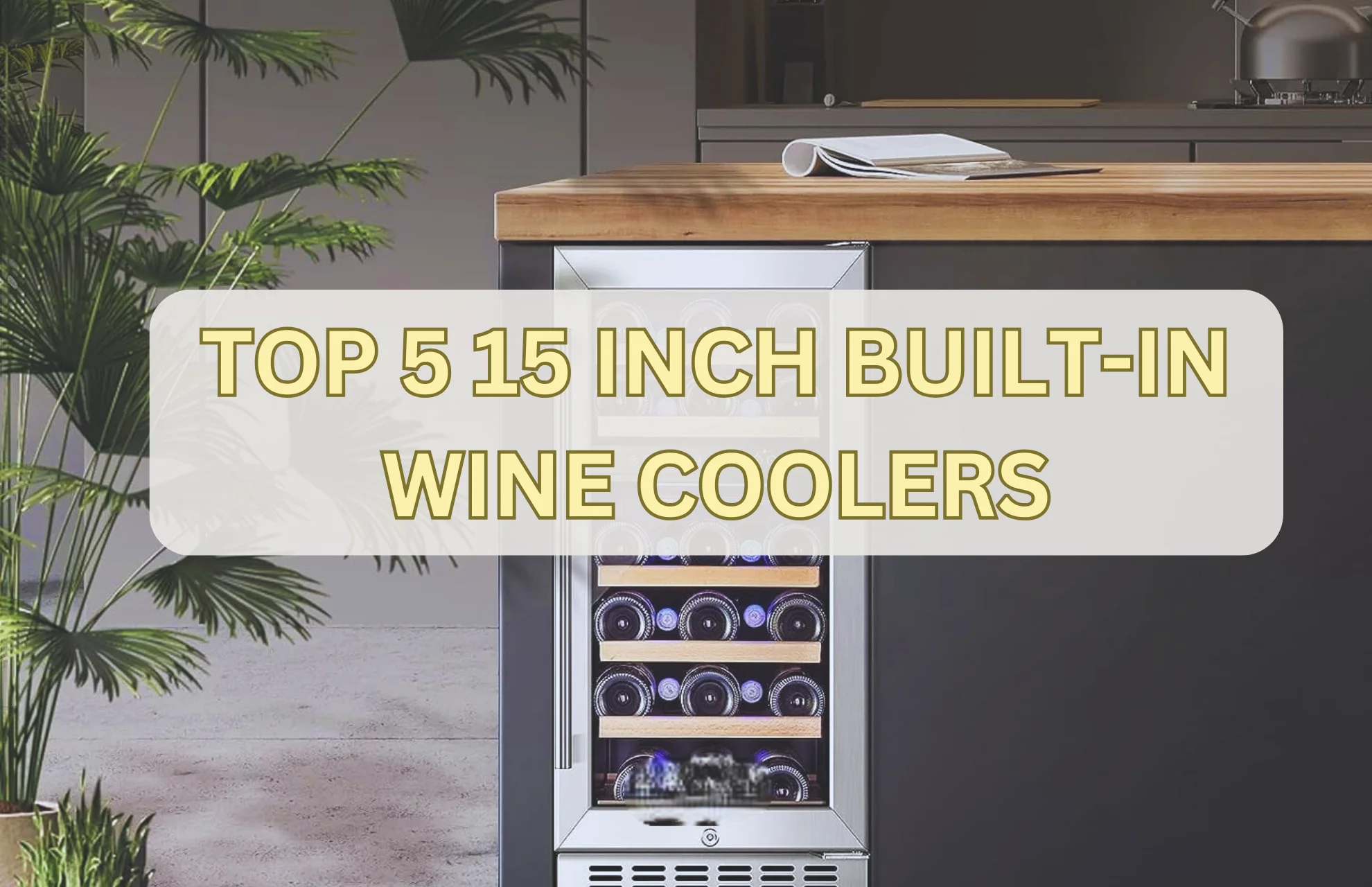 TOP 15 INCH BUILT-IN WINE COOLERS
