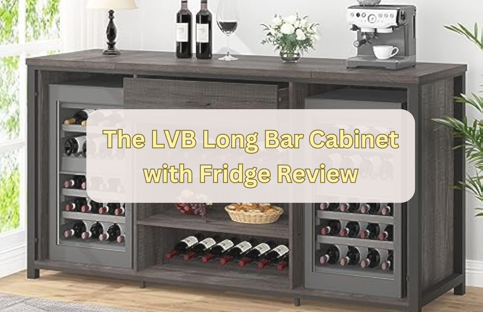 The LVB Long Bar Cabinet with Fridge Review