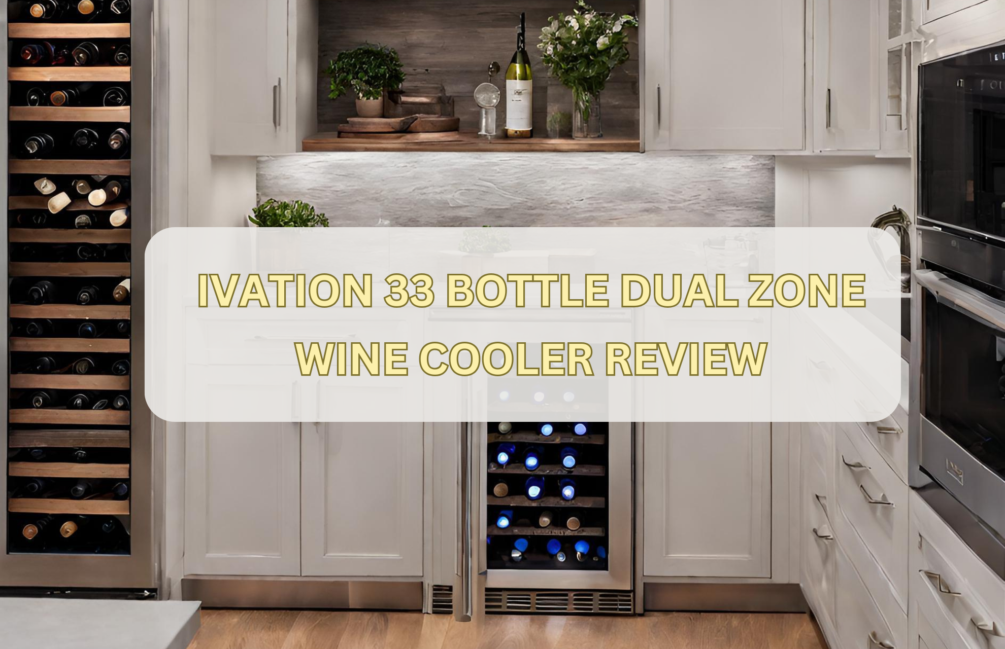 IVATION 33 BOTTLE DUAL ZONE WINE COOLER REVIEW