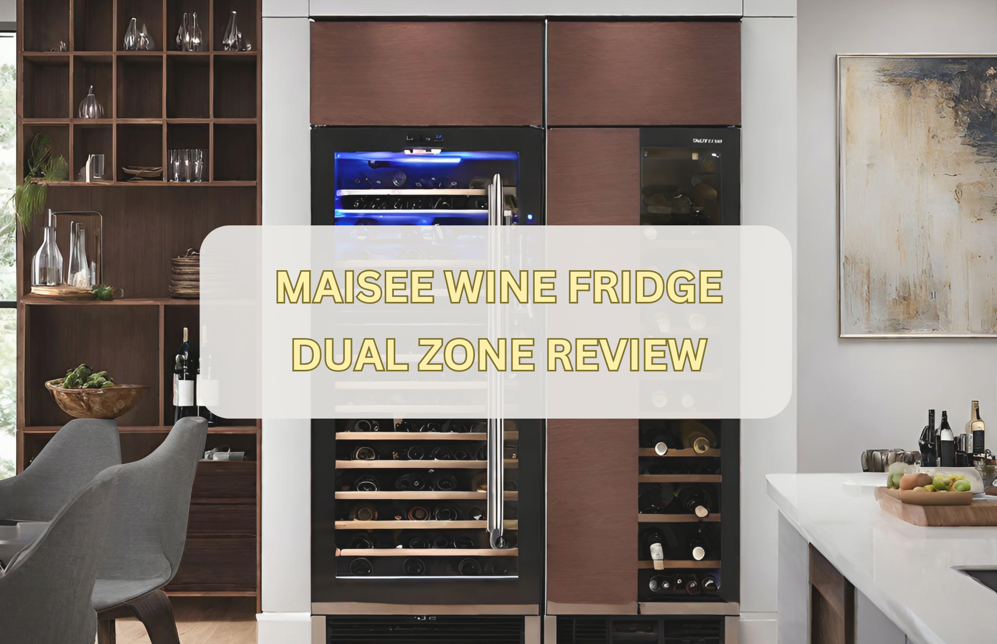 Maisee Wine Fridge Dual Zone Review