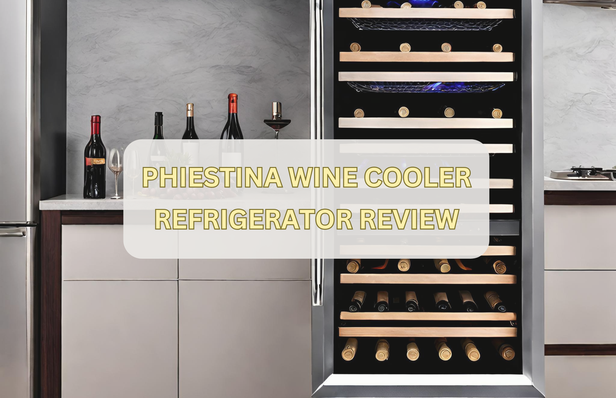 Phiestina Wine Cooler Refrigerator Review
